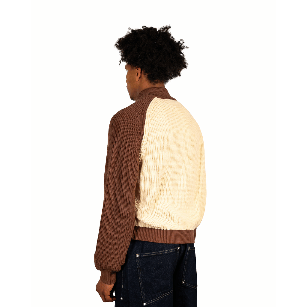 Knit Jacket Brown - Image 4